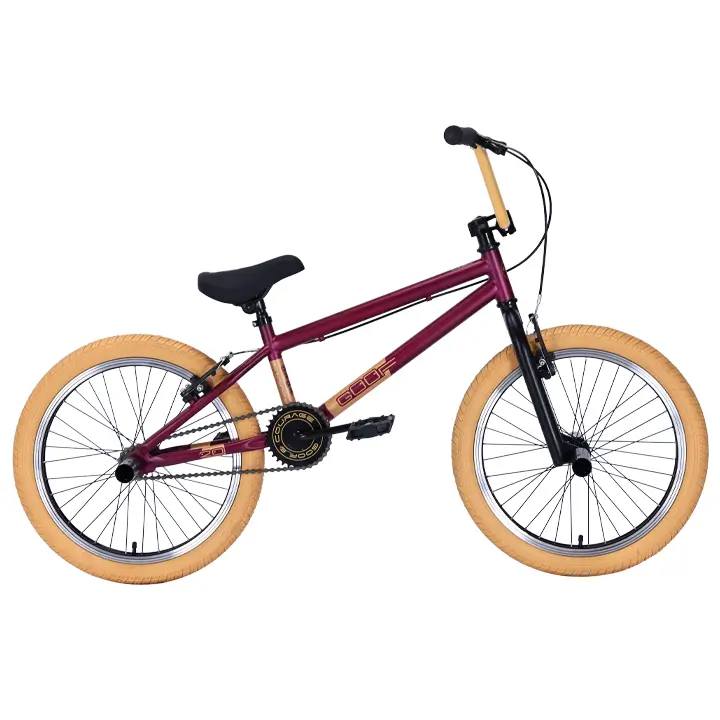 Велосипед TechTeam BMX Goof 20" бордовый