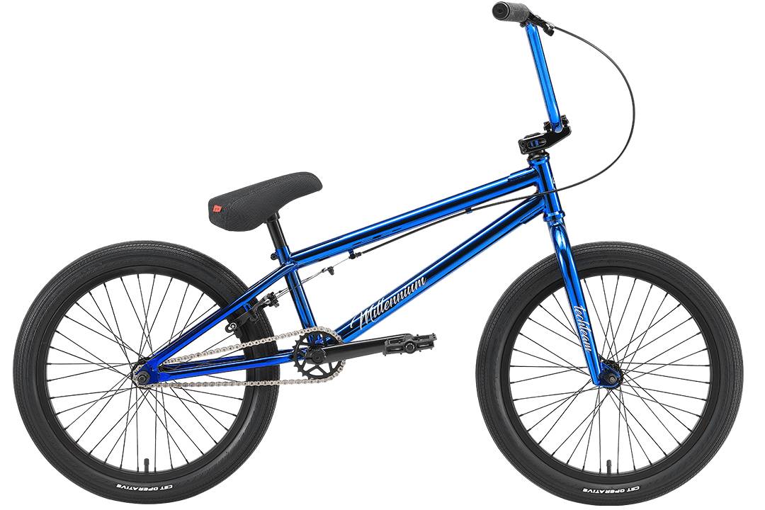 Велосипед TechTeam BMX Millennium 20" синий 2022