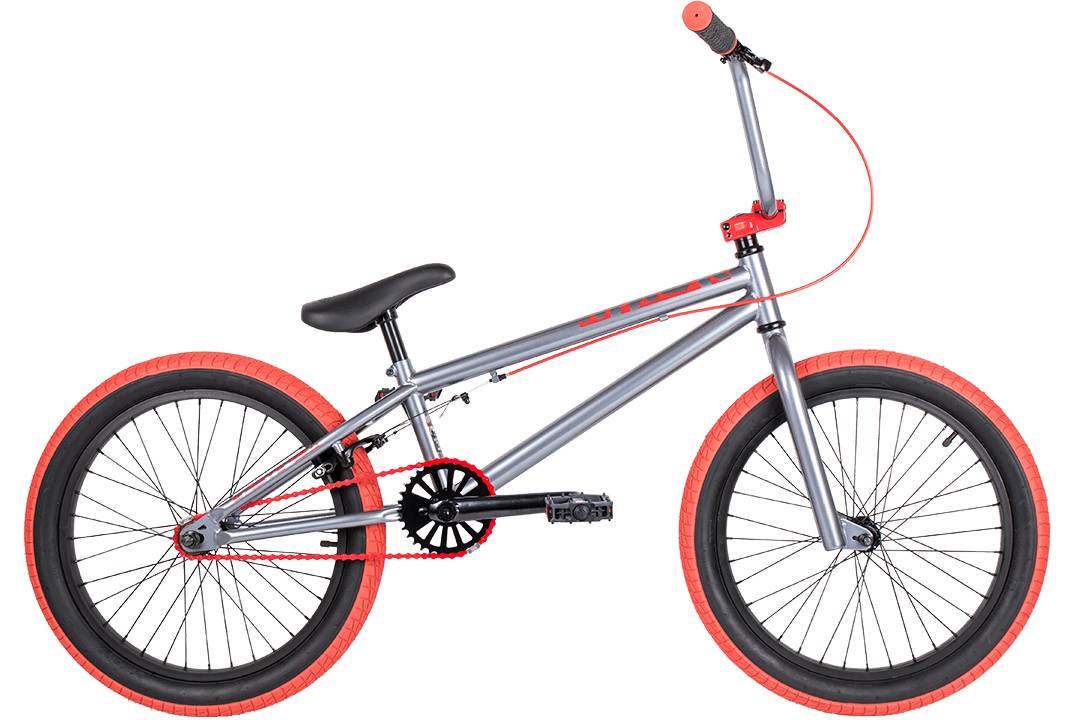 Велосипед TechTeam BMX Mack 20" серый 2023