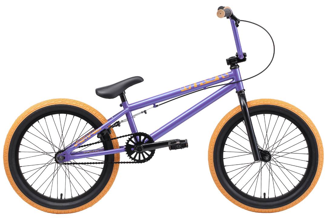 Велосипед TechTeam BMX Mack 20" фиолетовый 2023