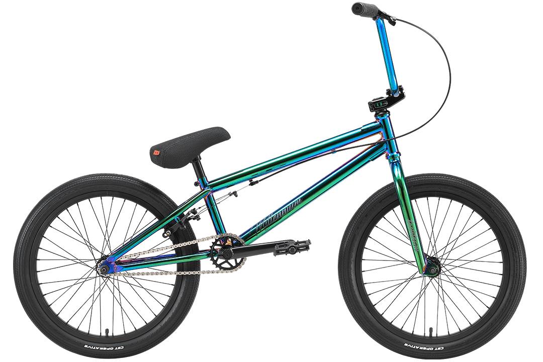 Велосипед TechTeam BMX Millennium 20" светло-зелёный 2022