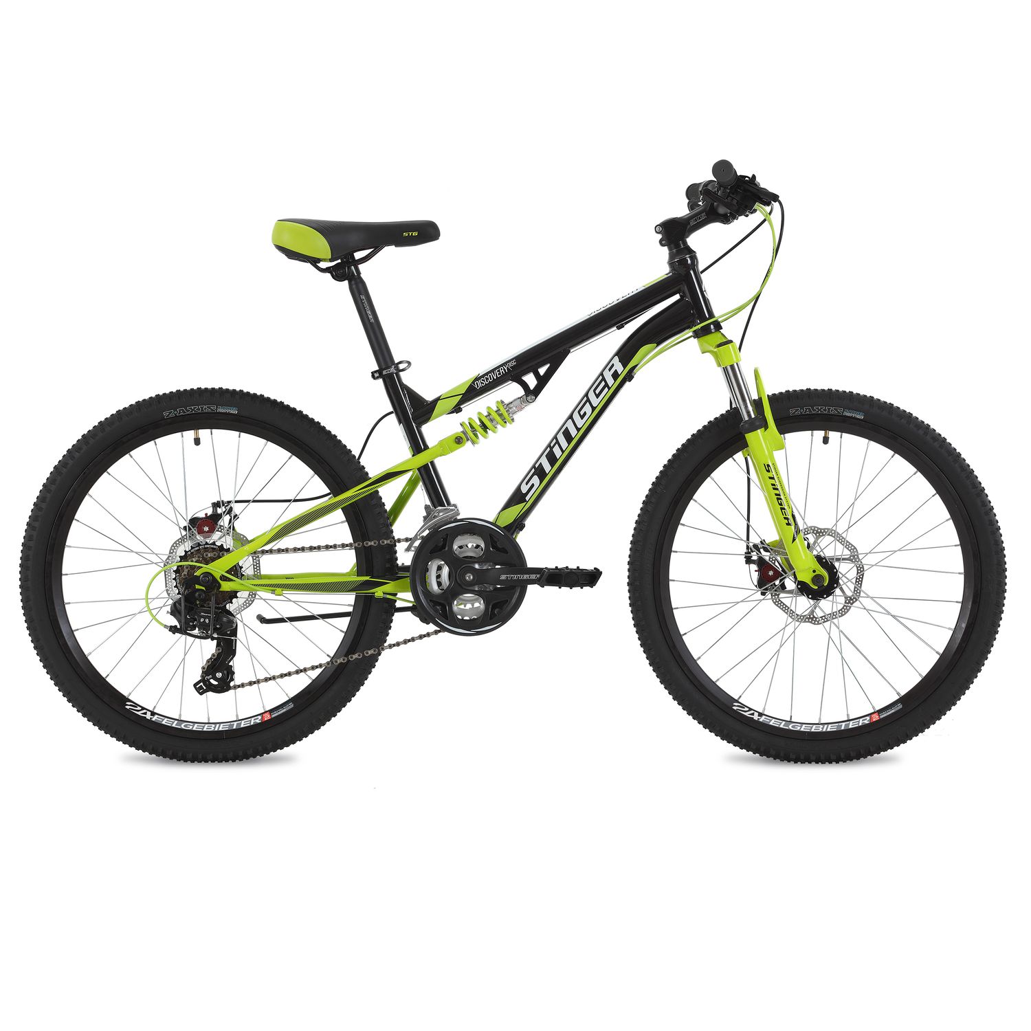 Велосипед Stinger 24" Discovery D 14" чёрный