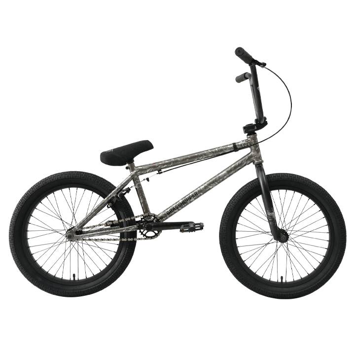 Велосипед TechTeam BMX Grasshopper 20" серый 2024